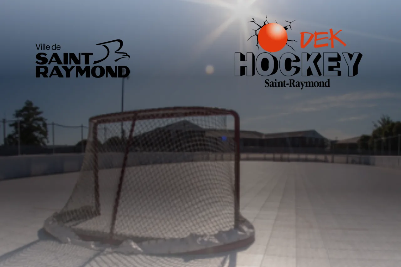Tournoi amical dek hockey paysage
